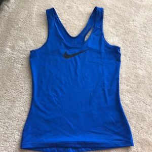 Nike Pro Blue Tank Top